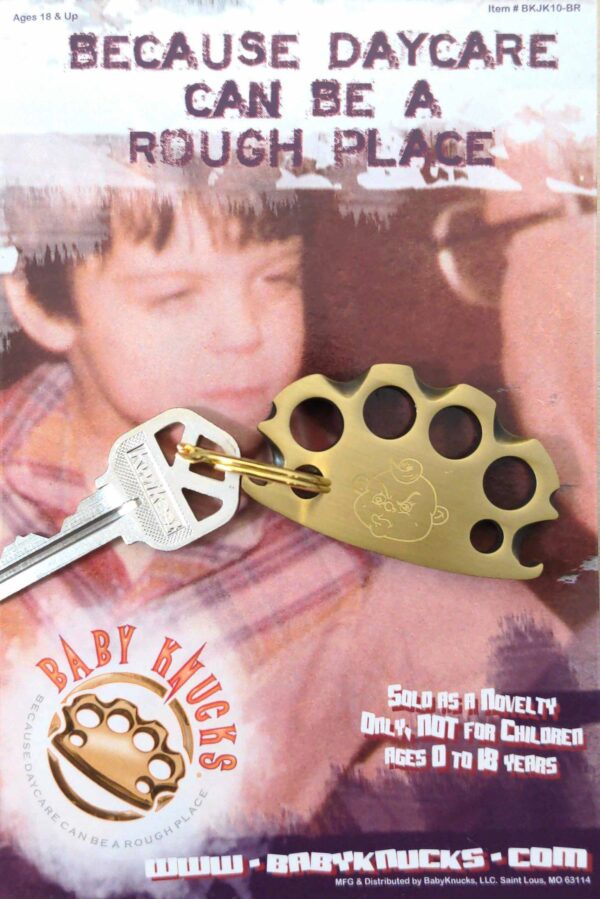 BabyKnucks Baby Brass Knuckles by KnoxKnives